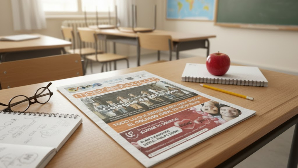 Las claves para elegir colegio en Móstoles este 2026 protagoniza el periódico de febrero: ya disponible gratis