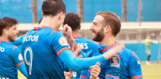 Goleada de líder del CD Móstoles URJC para soñar con el ascenso directo Goleada de líder del CD Móstoles URJC para soñar con el ascenso directo