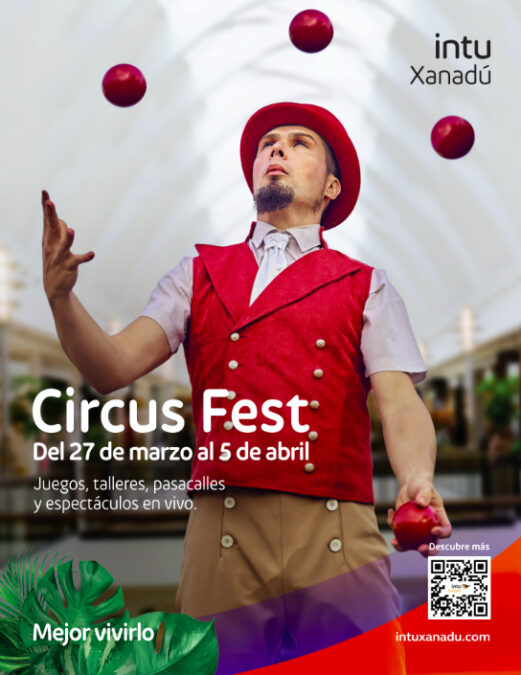 Plan para Semana Santa muy cerca de Móstoles: el gran festival de circo clásico llega gratis al intu Xanadú