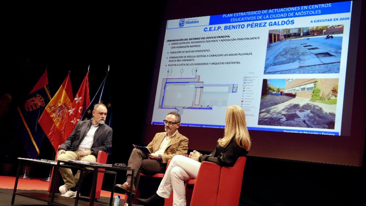 Móstoles prepara 162 actuaciones en sus centros educativos: presentado el nuevo plan estratégico
