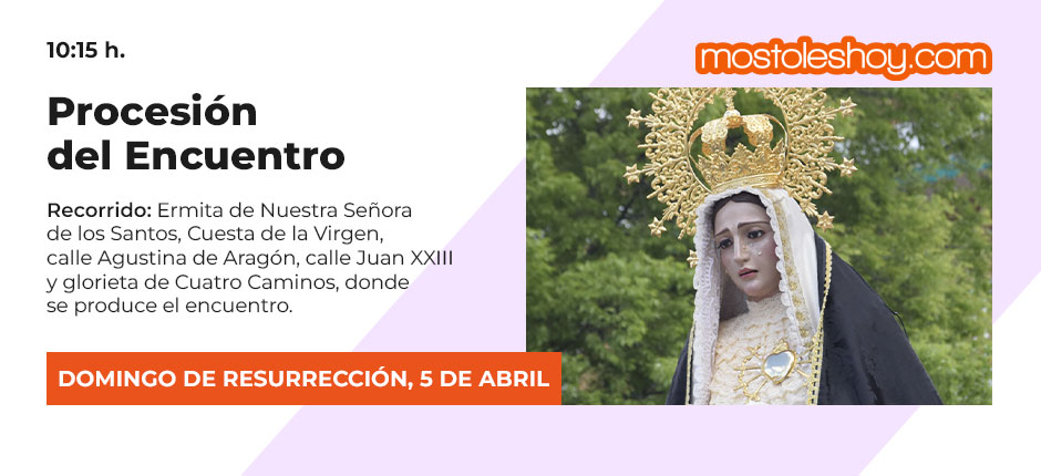 Procesión del Encuentro | Programa Fiestas de Semana Santa Móstoles 2026