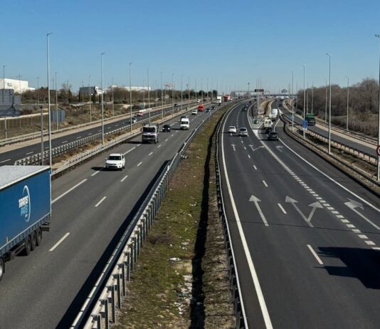 Obras de emergencia en la A-5 para reparar el firme: consulta los kilómetros afectados a su paso por Móstoles