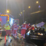 Ocurrió en el kilómetro 12 de la M-506. Un fallecido y tres heridos de gravedad tras volcar su coche en un accidente muy cerca de Móstoles