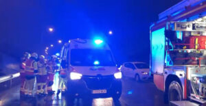 Ocurrió en el kilómetro 12 de la M-506. Un fallecido y tres heridos de gravedad tras volcar su coche en un accidente muy cerca de Móstoles