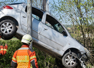 Varias personas atendidas y con pronóstico reservado tras un accidente en la entrada del hospital de Móstoles