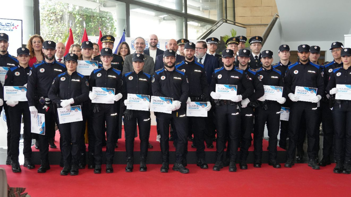 Móstoles reduce la criminalidad en el último año y se acerca a los 300 agentes de policía