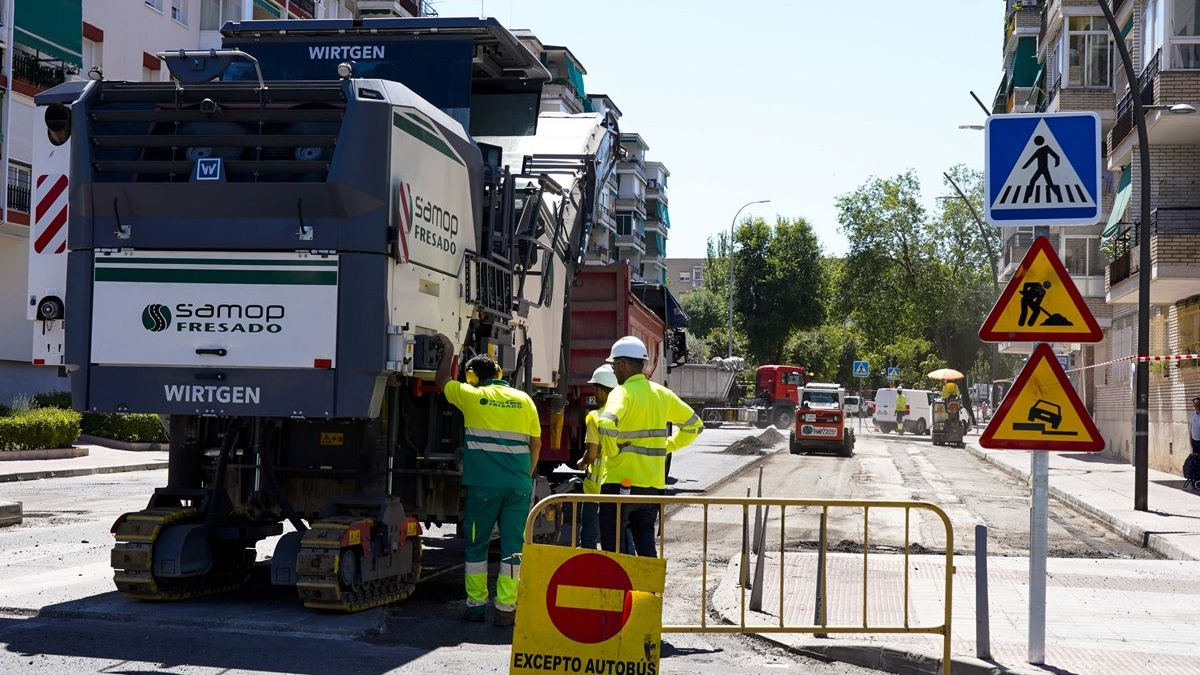 Hasta 76 calles en obras: Móstoles lanza un plan masivo para renovar el asfalto del municipio
