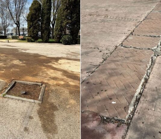 Denuncian el deterioro del parque Finca Liana de Móstoles: choque de versiones entre el PSOE y Bautista