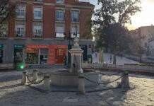 Detenido el presunto autor de atacar y vandalizar la Fuente de los Peces de Móstoles