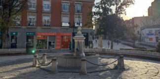 Detenido el presunto autor de atacar y vandalizar la Fuente de los Peces de Móstoles