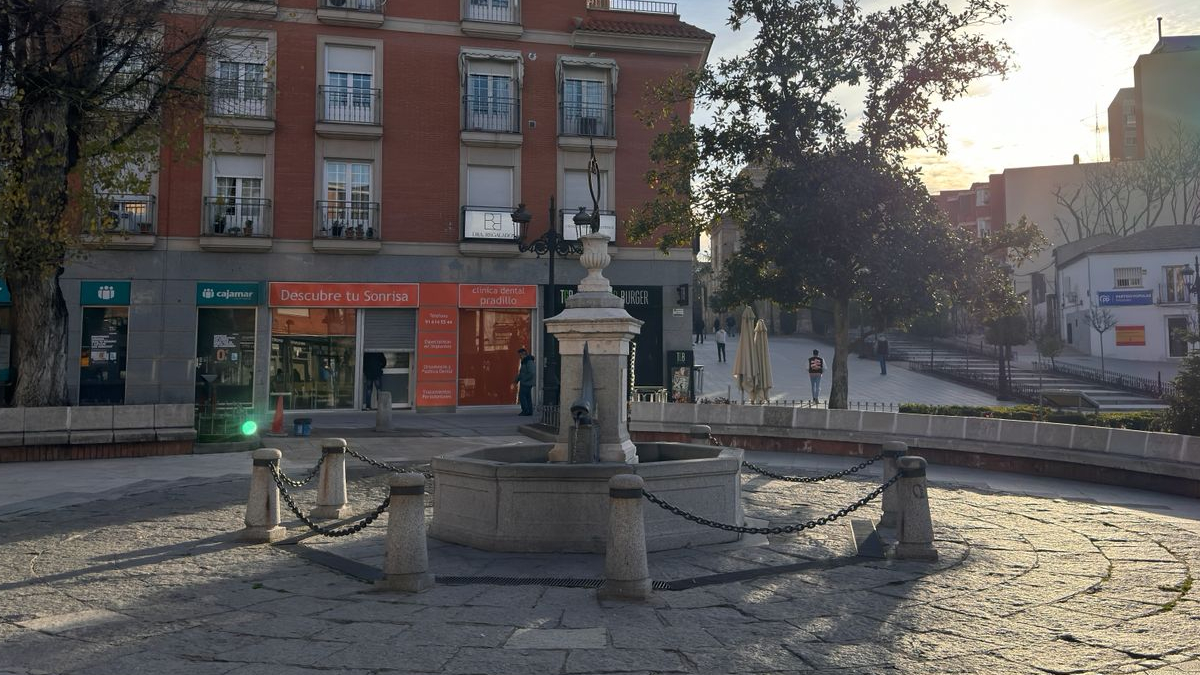 Detenido el presunto autor de atacar y vandalizar la Fuente de los Peces de Móstoles