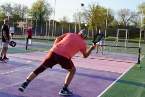 Móstoles continúa con la renovación del polideportivo Andrés Torrejón: estrena cuatro pistas de pickleball