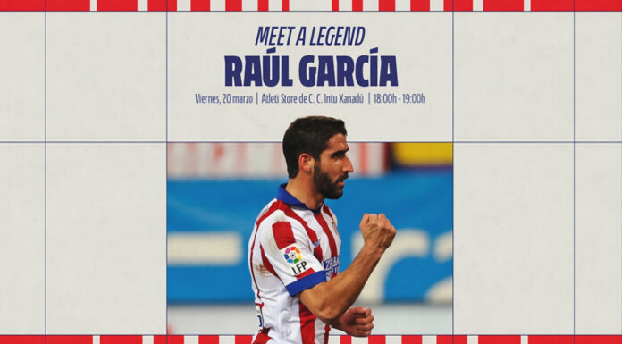 Una leyenda del Atlético de Madrid firmará a un paso de Móstoles: Raúl García aterriza en intu Xanadú Una leyenda del Atlético de Madrid firmará a un paso de Móstoles: Raúl García aterriza en intu Xanadú