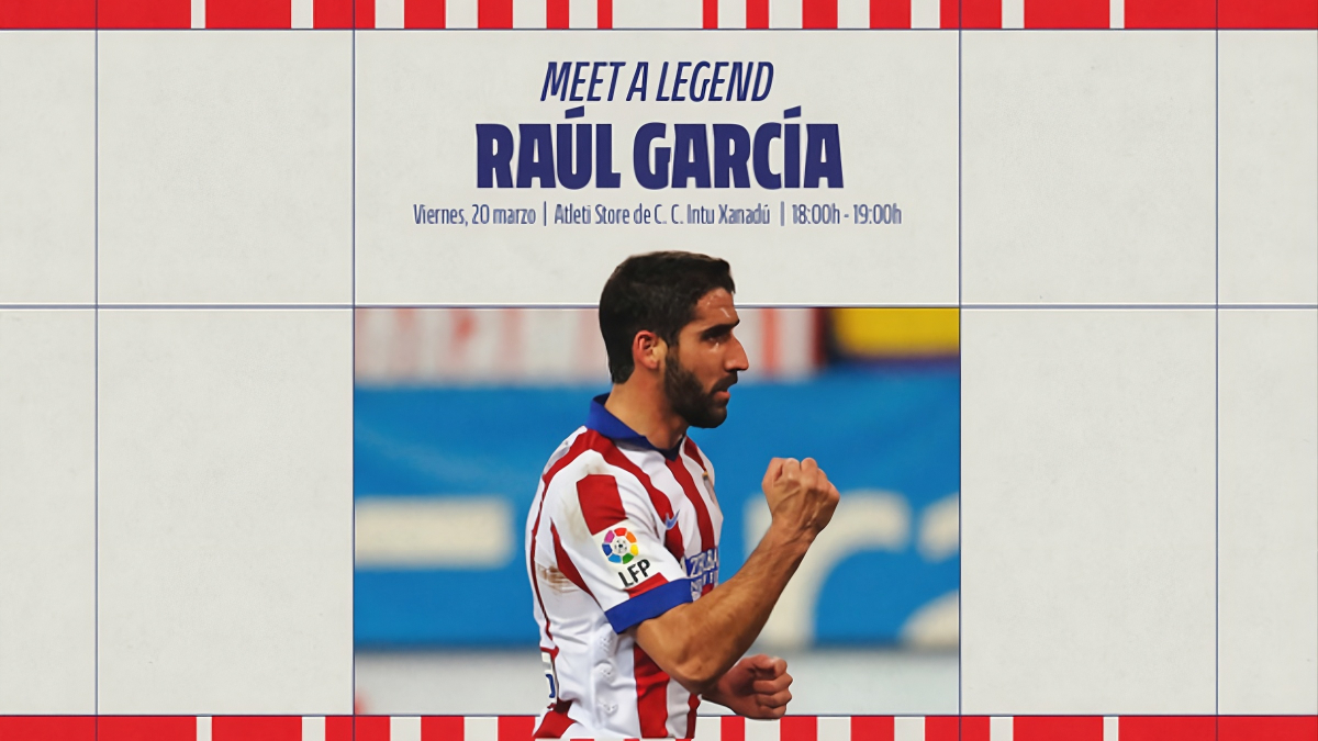 Una leyenda del Atlético de Madrid firmará a un paso de Móstoles: Raúl García aterriza en intu Xanadú Una leyenda del Atlético de Madrid firmará a un paso de Móstoles: Raúl García aterriza en intu Xanadú