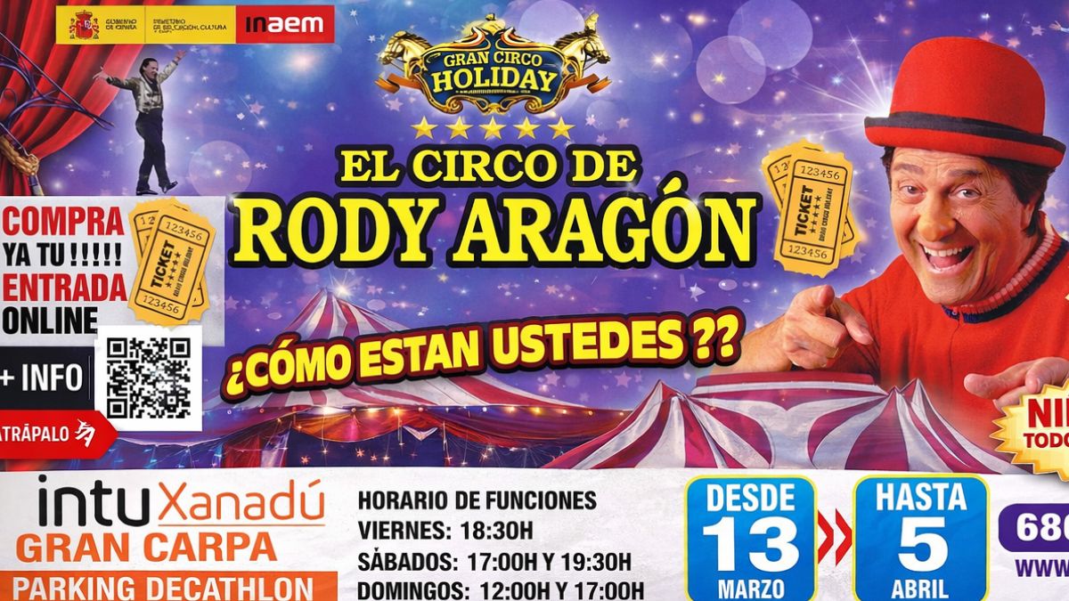 Qué hacer este fin de semana en Móstoles: Domingo de Ramos, el Brujo, Rody Aragón y mucho más