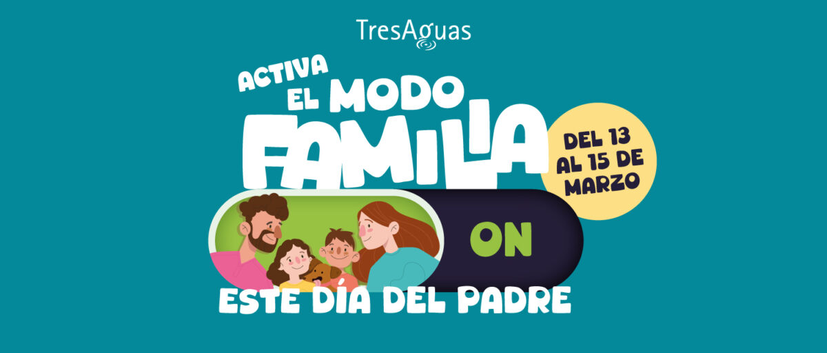¿Buscas plan para el Día del Padre cerca de Móstoles? Activa el Modo Familia en el Centro Comercial TresAguas