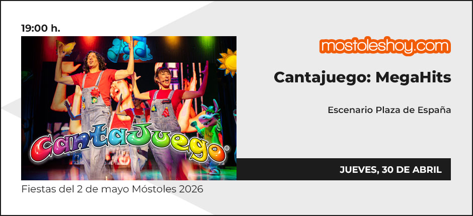 Cantajuego Megahits, concierto en Móstoles