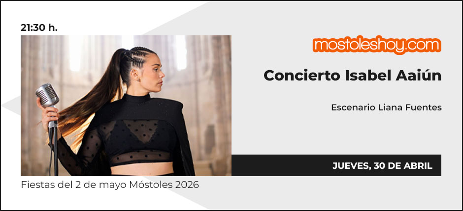 Concierto Isabel Aaiún, Fiestas del 2 de mayo Móstoles