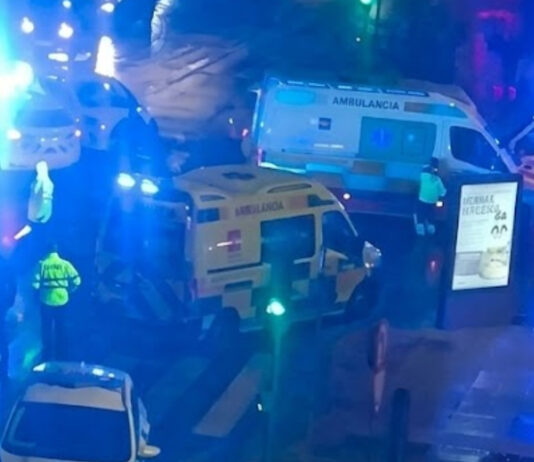 Varios atendidos en un accidente en el cruce entre la avenida de Portugal y el Paseo de Goya de Móstoles