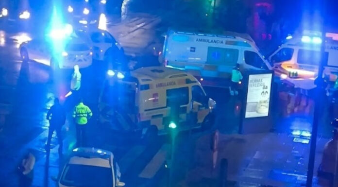 Varios atendidos en un accidente en el cruce entre la avenida de Portugal y el Paseo de Goya de Móstoles
