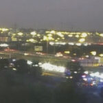 El incendio de un vehículo en la M-50 provoca retenciones de tráfico a la altura de Móstoles