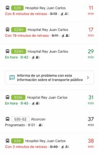Confirmado: los vecinos de Móstoles podrán ver la posición en tiempo real de los autobuses en Google Maps