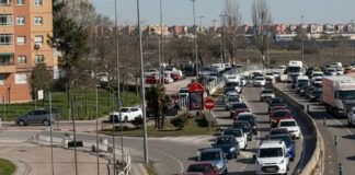 Contra el colapso de la M-506: vecinos de Móstoles y Fuenlabrada se unen y anuncian una recogida de firmas