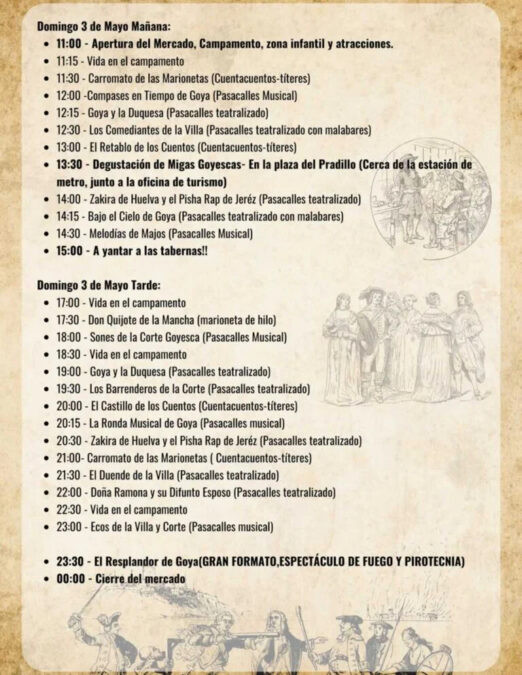 Móstoles se prepara para la apertura de su Mercado Goyesco: dónde y cuándo poder visitarlo