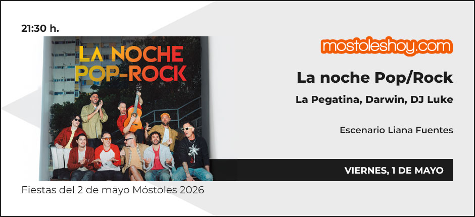 La noche Pop/Rock con La Pegatina, Darwin y DJ Luke, en Móstoles