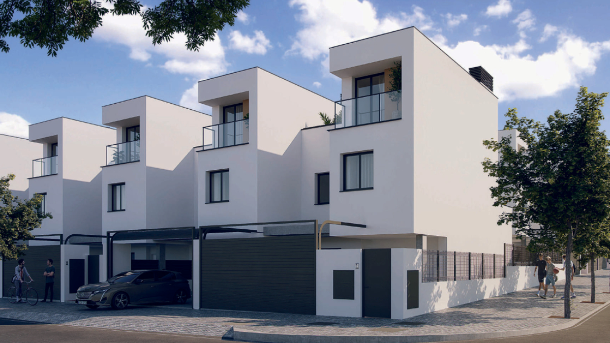 Confirmada la construcción de 44 viviendas unifamiliares en el PAU-4 de Móstoles: se entregarán en 2028
