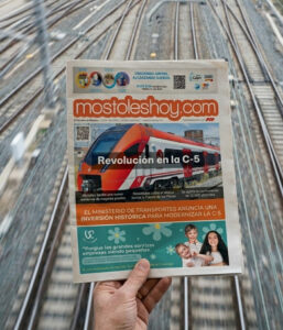 La revolución en la C-5 de Cercanías Madrid protagoniza el periódico de abril de mostoleshoy.com