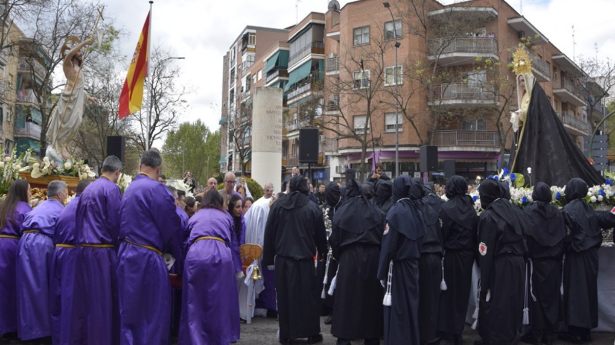 Llega la Procesión del Encuentro a Móstoles: fecha, horario y recorrido