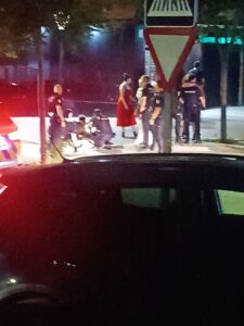 Apuñalan a un joven en Móstoles durante la madrugada del domingo. Fuente: SOY DE MOSTOLES/Noelia Gamez