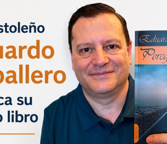 Eduardo Caballero presenta su nuevo libro en Móstoles: 'Peregrino' ya está a la venta