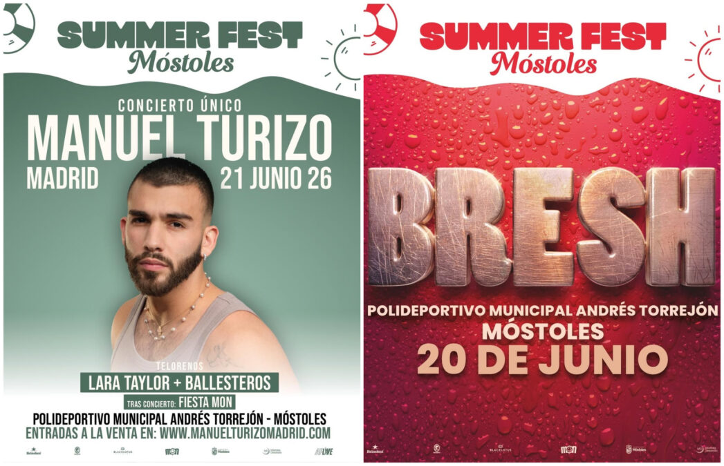 El Summer Fest llega a Móstoles: Macaco, Manuel Turizo con su único concierto en Madrid, y muchos más