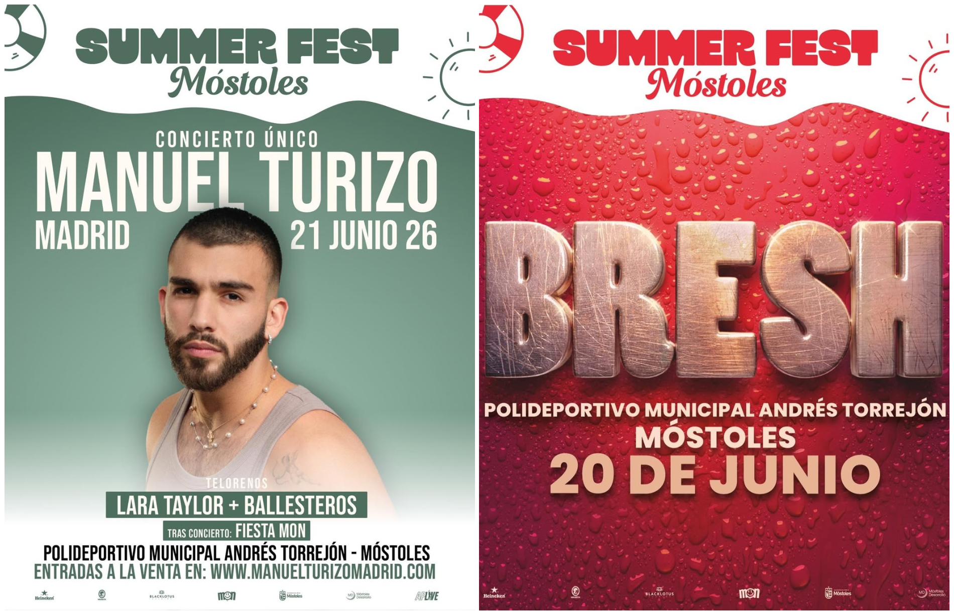 El Summer Fest llega a Móstoles: Macaco, Manuel Turizo con su único concierto en Madrid, y muchos más
