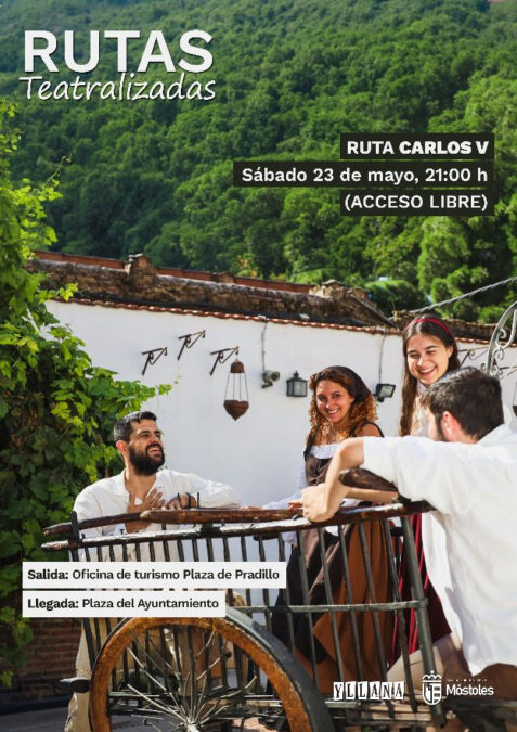 Carlos I de España vuelve a Móstoles con una ruta teatralizada completamente gratis