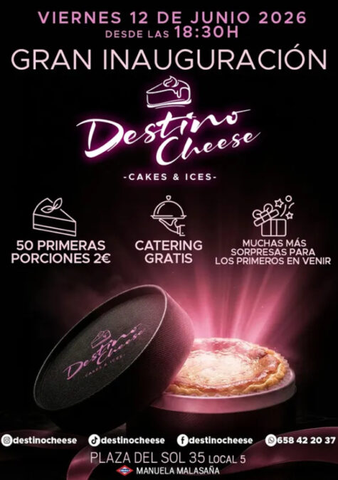 Las mejores tartas de queso llegan a Móstoles: Destino Cheese abre sus puertas en el PAU-4