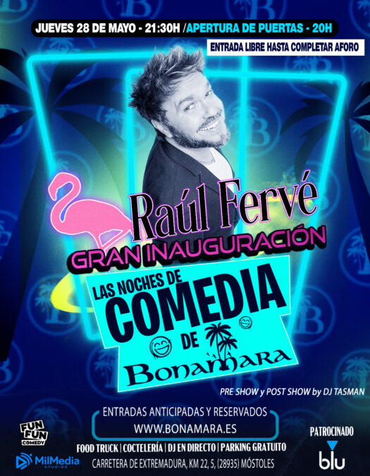 Móstoles tendrá un nuevo festival de comedia en Bonamara: dónde y cuándo verlo