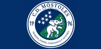 Revolución en el CD Móstoles URJC: el club cambia su escudo e incluye un elefante en él