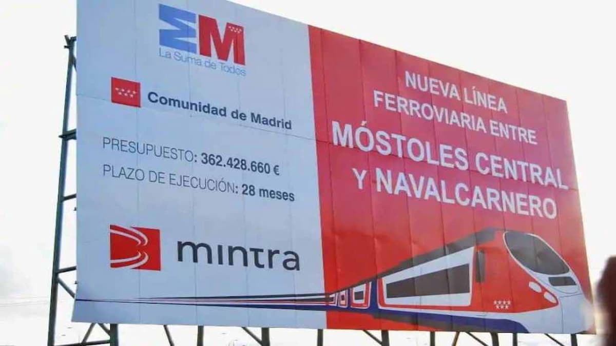 Luz verde al tren entre Móstoles y Navalcarnero: el Ministro confirma la adjudicación del estudio de viabilidad