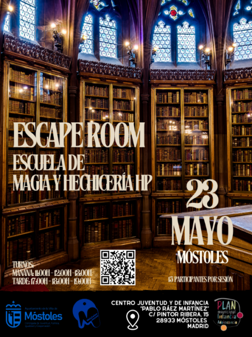 Así serán los tres escape rooms que llegarán a Móstoles en mayo: Poseidón, realidad virtual o Harry Potter