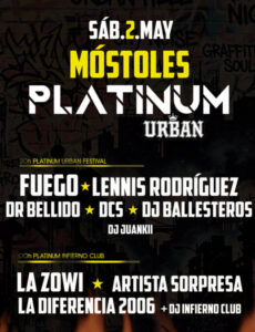 Qué hacer gratis este 2 de Mayo en Móstoles: Fiesta Platinum Urban, teatro histórico y más