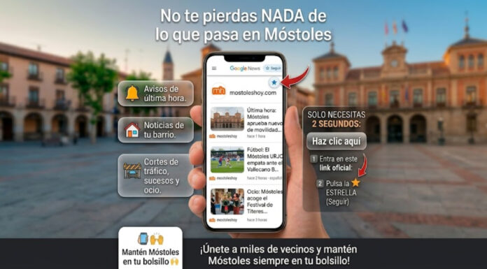 Cómo no perderte ninguna noticia de Móstoles: así puedes seguir a mostoleshoy.com en Google News