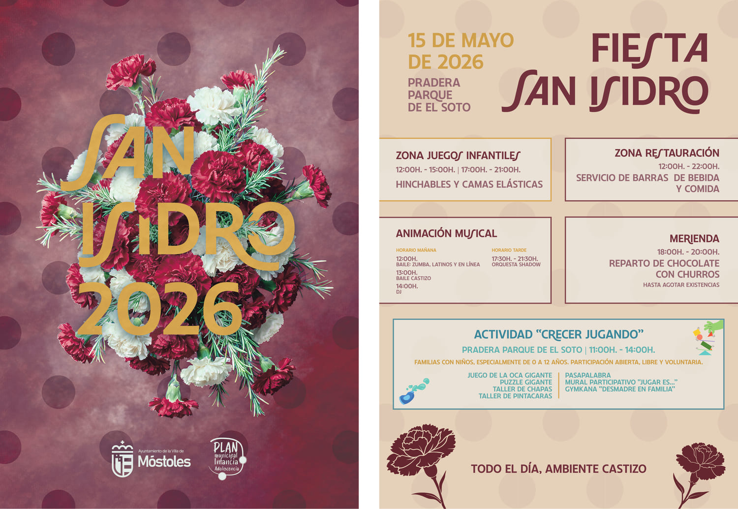 Así celebrará Móstoles la fiesta de San Isidro: juegos, comida y espectáculos