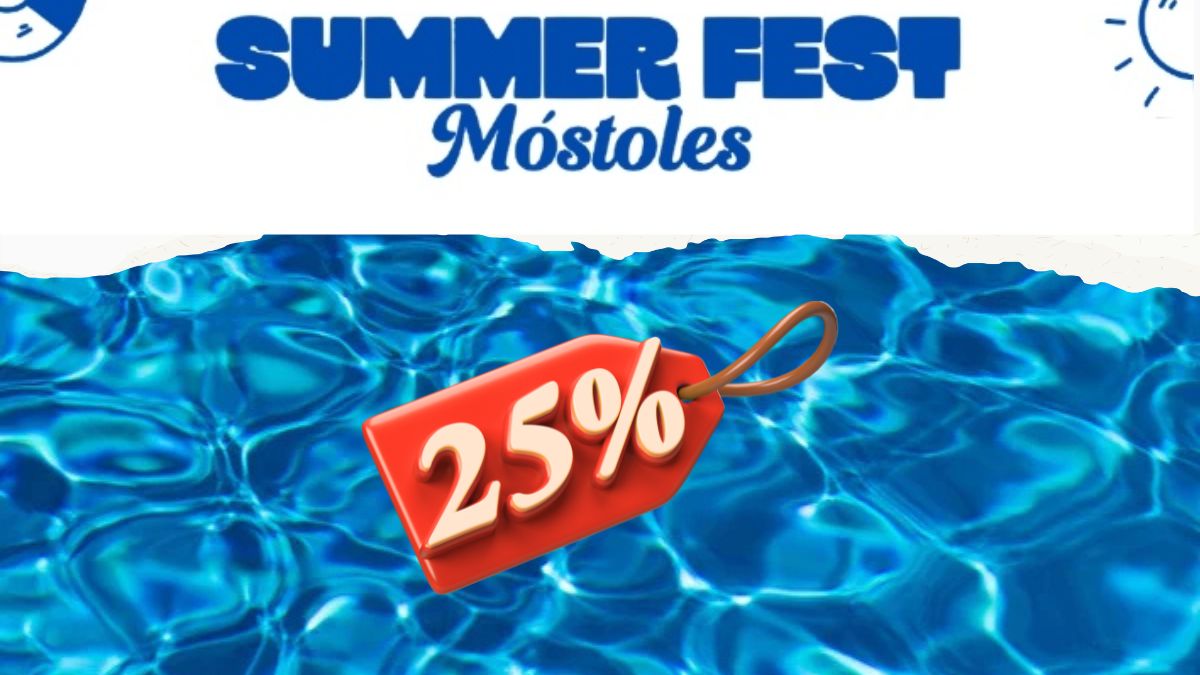 25% de descuento en las entradas para el Summer Fest por realizar compras en comercios de Móstoles 25% de descuento en las entradas para el Summer Fest por realizar compras en comercios de Móstoles