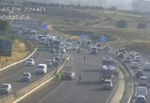 Un accidente de tráfico a la altura de Móstoles obliga a cortar íntegramente la A-5 en sentido Talavera