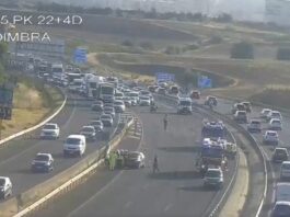 Un accidente de tráfico a la altura de Móstoles obliga a cortar íntegramente la A-5 en sentido Talavera
