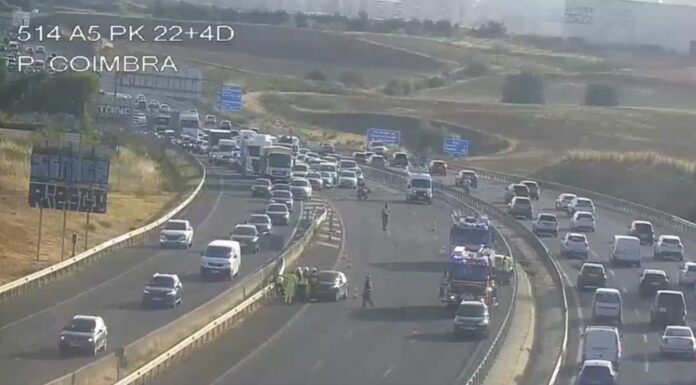 Un accidente de tráfico a la altura de Móstoles obliga a cortar íntegramente la A-5 en sentido Talavera