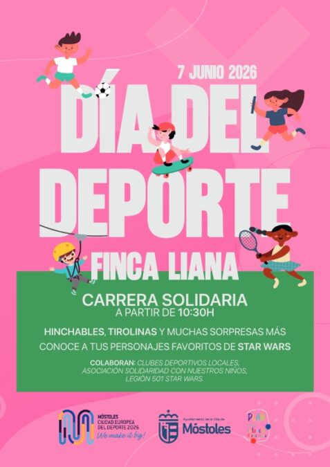 Qué hacer este fin de semana en Móstoles: las piscinas abren sus puertas, Día del Deporte y mucho más